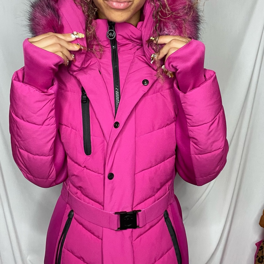 NEW Michael Kors Winter coat *Berry Fuchsia